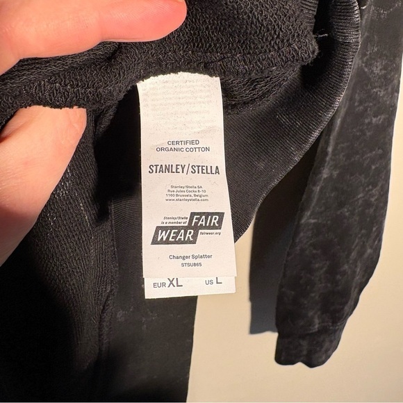 NWOT Fight Label Lightweight Sweatshirtt - Picture 7 of 9